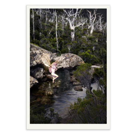 Sprite by Emma Coombes at the Elm and the Raven. Limited edition Tasmanian Mythic photography print
