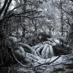 Silence by Emma Coombes at the Elm and the Raven. Limited edition Tasmanian Mythic photography print