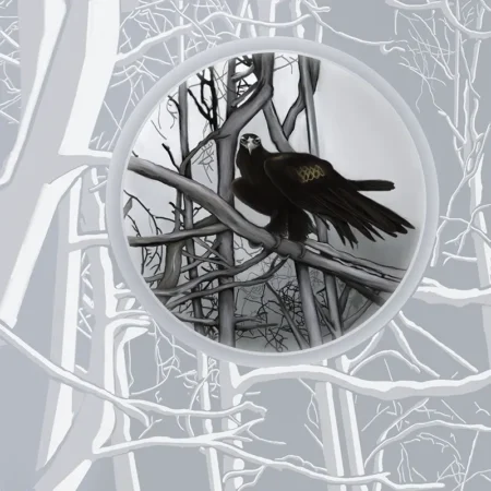 The Eyrie by Emma Coombes at the Elm and the Raven. Limited edition An Australian Native digital art print