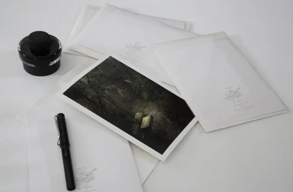 Image ofElm & the Raven A5 Greeting Card 'Dare'