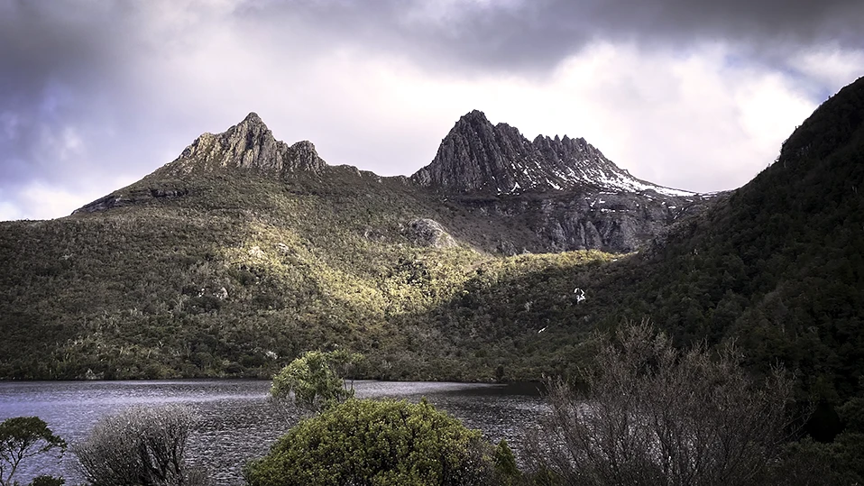 Cradle Mountain in Tasmania's north west. Photography by Emma Coombes at the Elm & the Raven