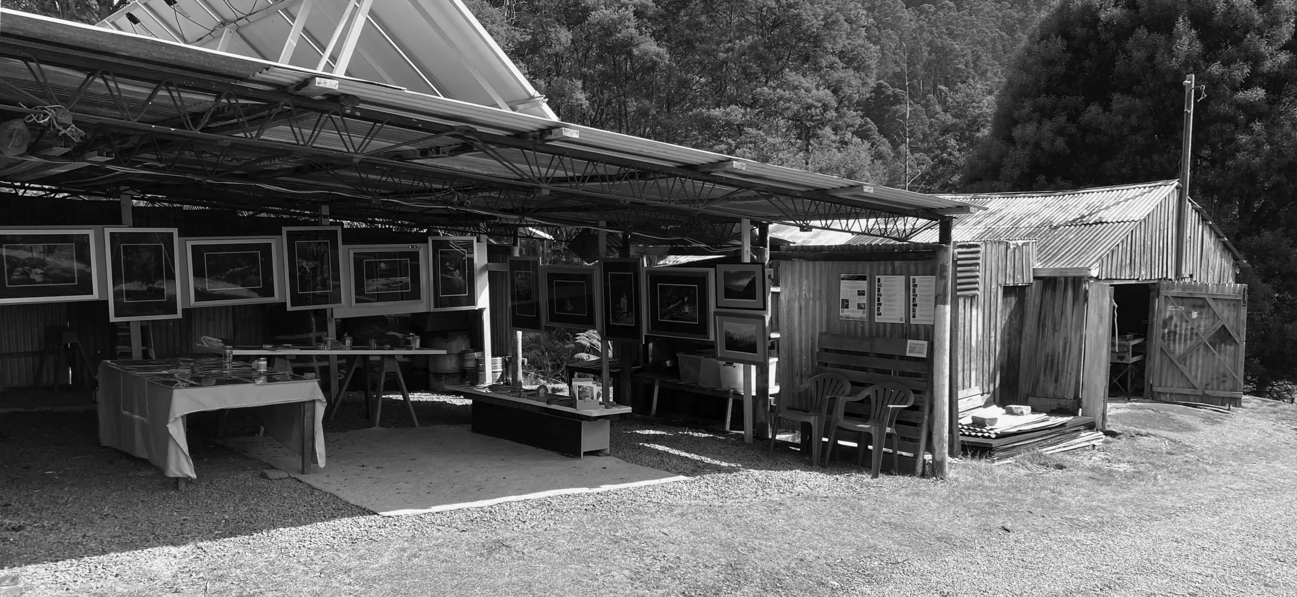 Huon Valley Studio Trail artist studio transformation ready for visitors