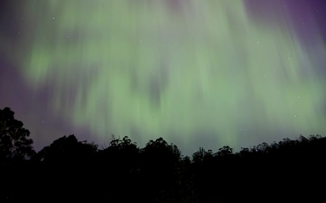 My introduction to photographing the Aurora Australis Tasmania