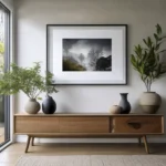 Dream limited edition fine art photography print of a misty valley landscape by Tasmanian Artist Emma Coombes at the Elm and the Raven
