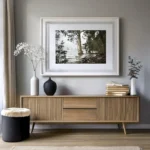 Goodbye to the Ghost Ships limited edition fine art photography print of a stand of Eucalyptus trees in the flooded Mersey River landscape by Tasmanian Artist Emma Coombes at the Elm and the Raven