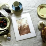 Fagus Sunset Mini Print - mini art prints from Emma Coombes at the Elm and the Raven. Alpine Wilderness and Tasmania's deciduous Fagus art photography