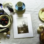 From Ash, Life Mini Print - mini art prints from Emma Coombes at the Elm and the Raven. Landscape imagery from Tasmania's famous Alpine Wilderness.