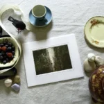 Heartwood Mini Print - mini art prints from Emma Coombes at the Elm and the Raven. Eucalyptus in Tasmania's Mersey Forest