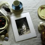 Water Horse Mini Print - mini art prints from Emma Coombes at the Elm and the Raven. Unicorn fantasy art