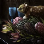 'Danger in Wonderland' Tasmanian Still Life Limited Edition by Emma Coombes at the Elm & the Raven