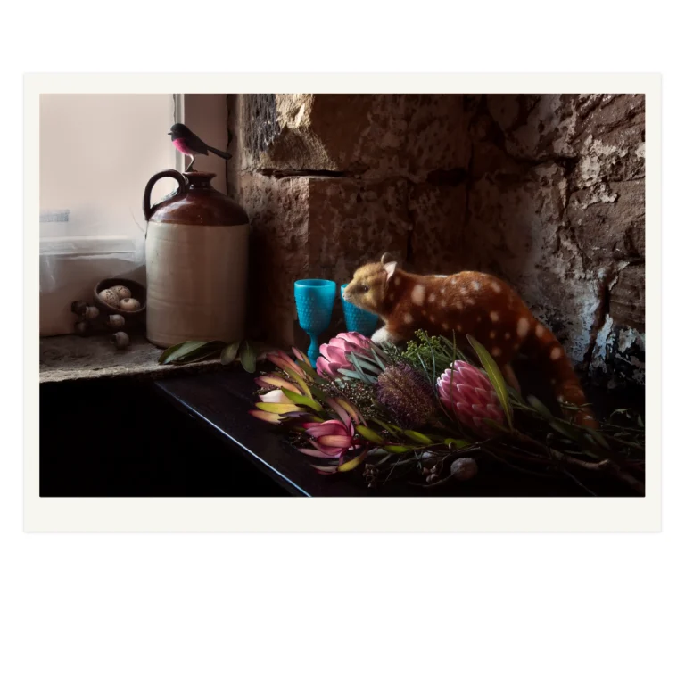 'Danger in Wonderland' Tasmanian Still Life Limited Edition by Emma Coombes at the Elm & the Raven