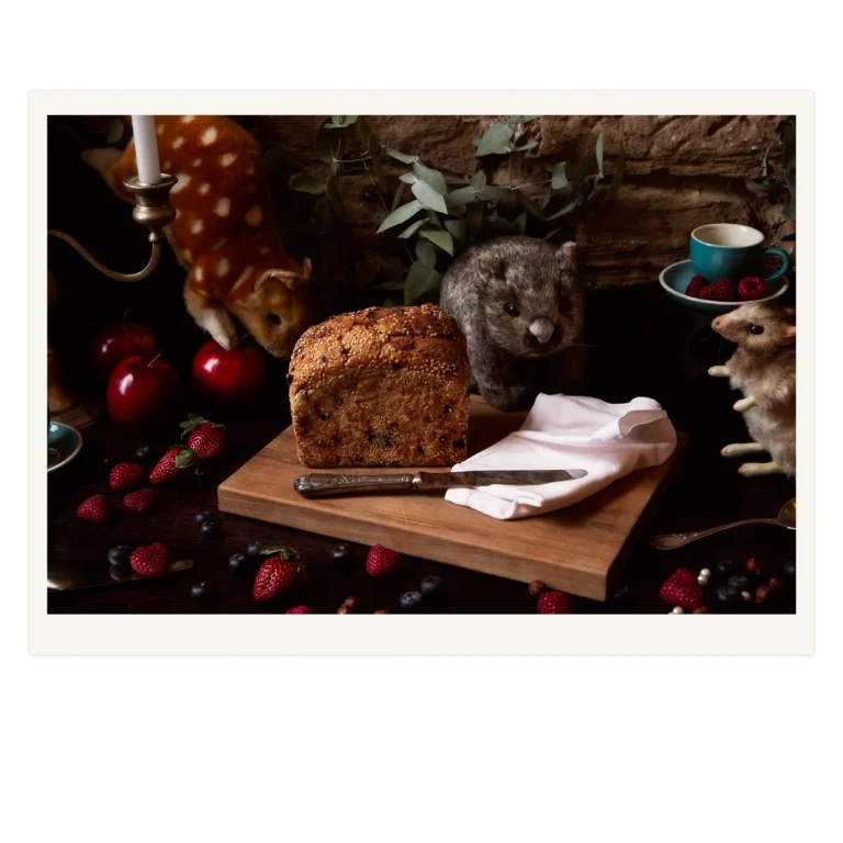 'Fruit Loaf' Tasmanian Still Life Limited Edition by Emma Coombes at the Elm & the Raven